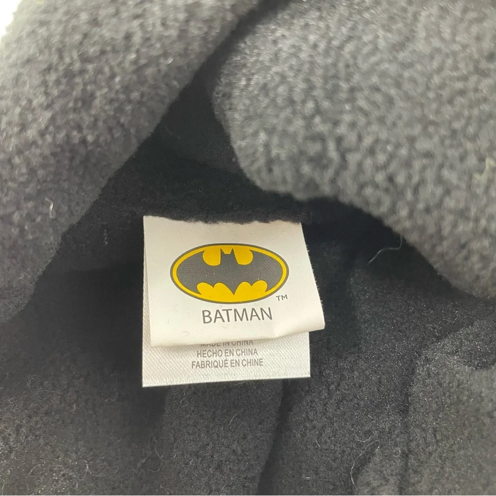 BATMAN knit hat and mittens set, size 2T-4T